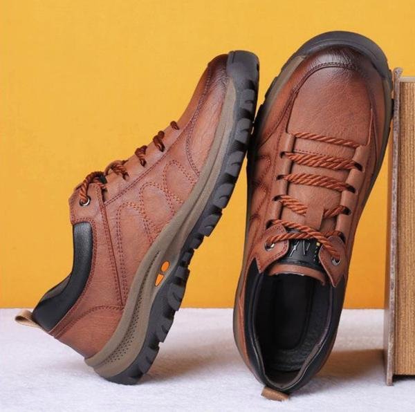 Coleman Comfort | Waterproof Orthopaedic Leather Shoes