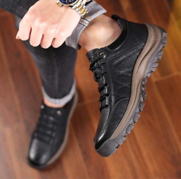 Coleman Comfort | Waterproof Orthopaedic Leather Shoes